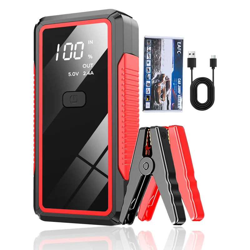 EAFC 600A-2000A Banco de Potencia y Arrancador de bateria de coche 12V