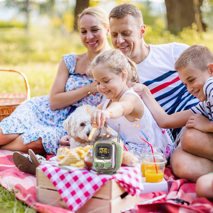 Divoom T-tiivoo-2 Mini Retro White Noise Bluetooth Speaker Portable Vintage Sleep Aid Bluetooth Speaker high quality Subwoofer