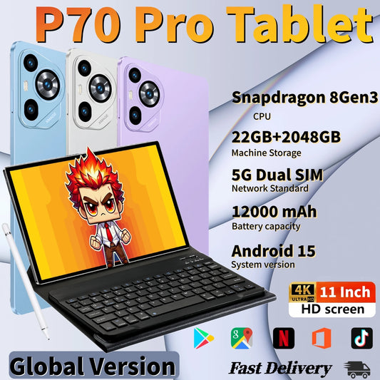 2025 P70 Pro Tablet
