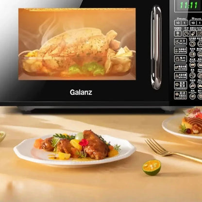 Compact Flatbed Convection Oven with Steam and Grill Functions, Versatile Cooking Device, HighSpeed Convection Oven