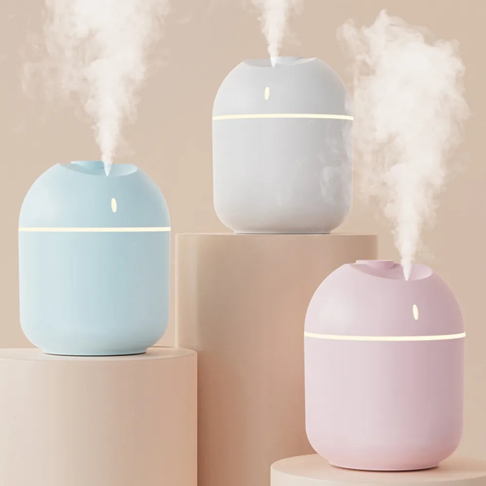 Humidificador con luces LED silencioso