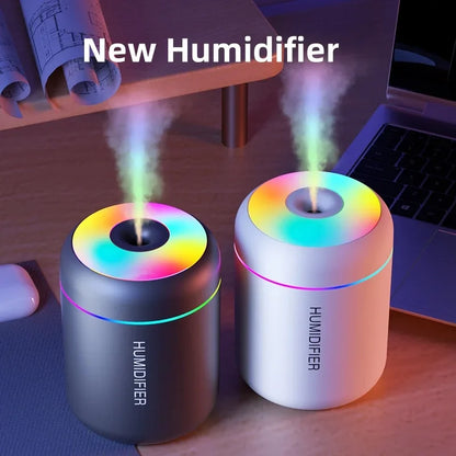 Mini Humidificador USB y luces LED