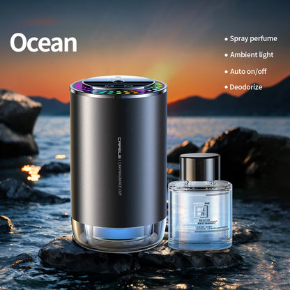 Ambientador inteligente para coche con luces LED