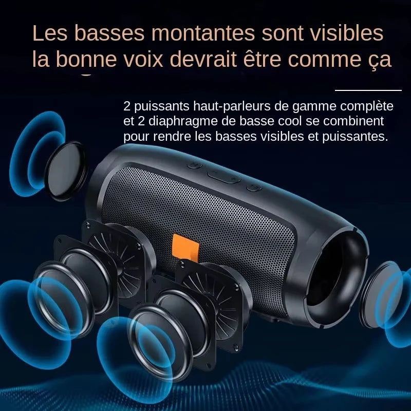 2025NEW XIAOMI Portable Bluetooth Speaker Wireless High Fidelity Surround Sound Box Outdoor Waterproof Camping Party Loudspeaker