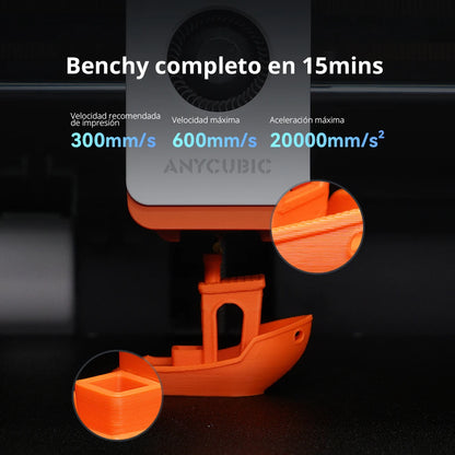 Anycubic Kobra S1 Combo Multi-Color 3D Printer Max Speed 600mm/s Core XY Stable Structure High Precision 3D Printer