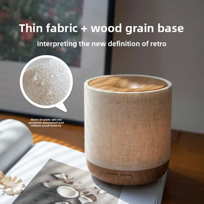 Lampara de noche con humificador de aceites esenciales