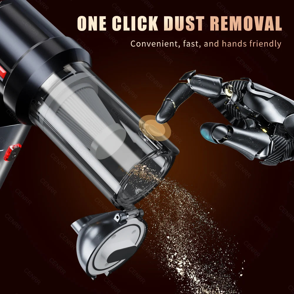 CENRR Car Vacuum Cleaner Mini 998000PA Powerful Cordless Portable Vacuum Cleaner for Home Appliance Handheld Blower Car Cleaner