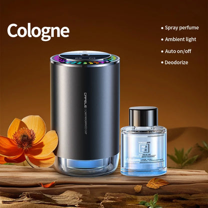 Ambientador inteligente para coche con luces LED