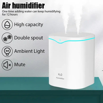 Humidificador de alta capacidad silencioso
