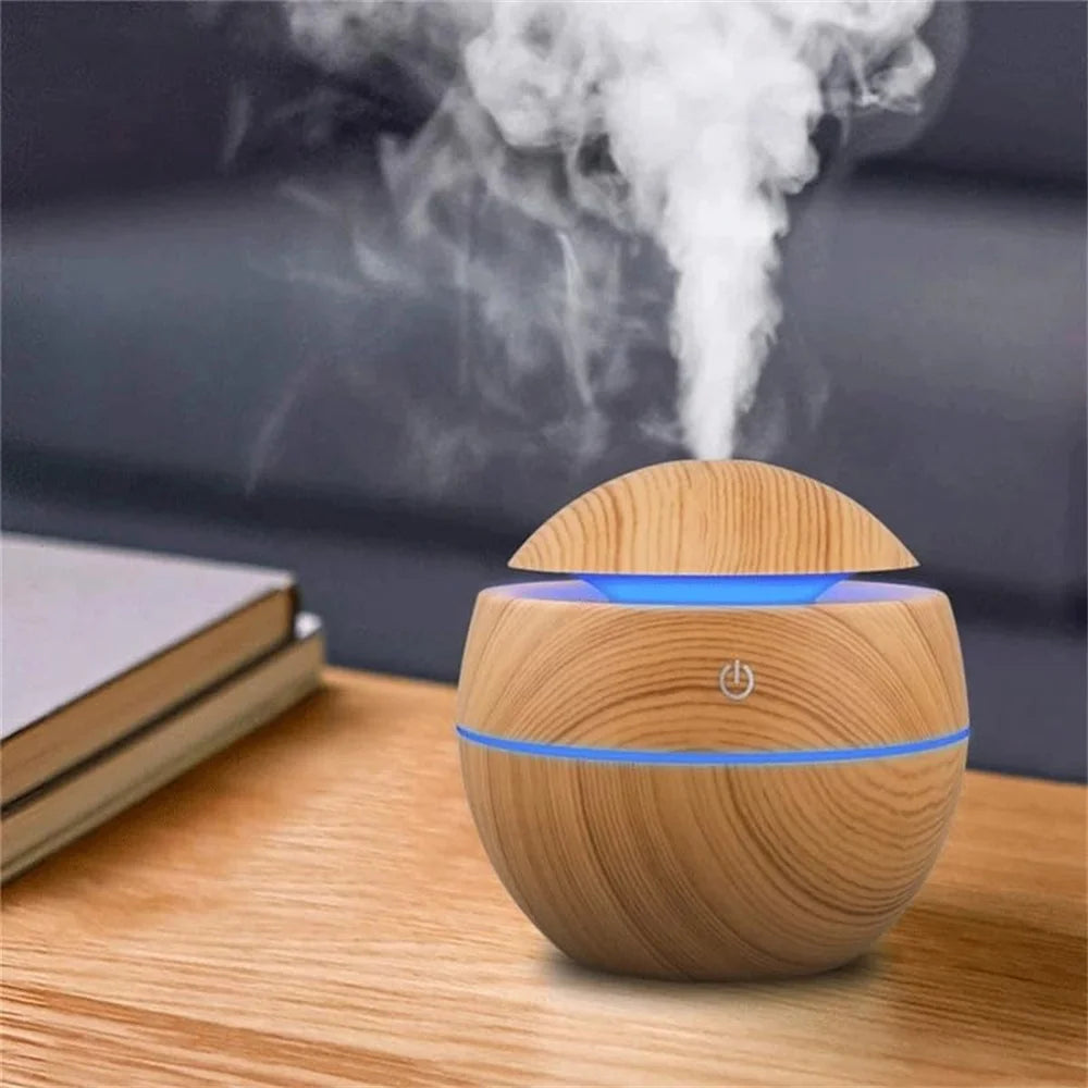 Humidificador Electrico de madera