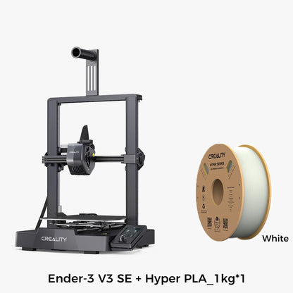 Creality 3D Ender-3 V3 SE Printer Sprite Direct Extrusion 250mm/S Faster Printing Speed Dual Z-Axis IU Display CR Touch Y Optica