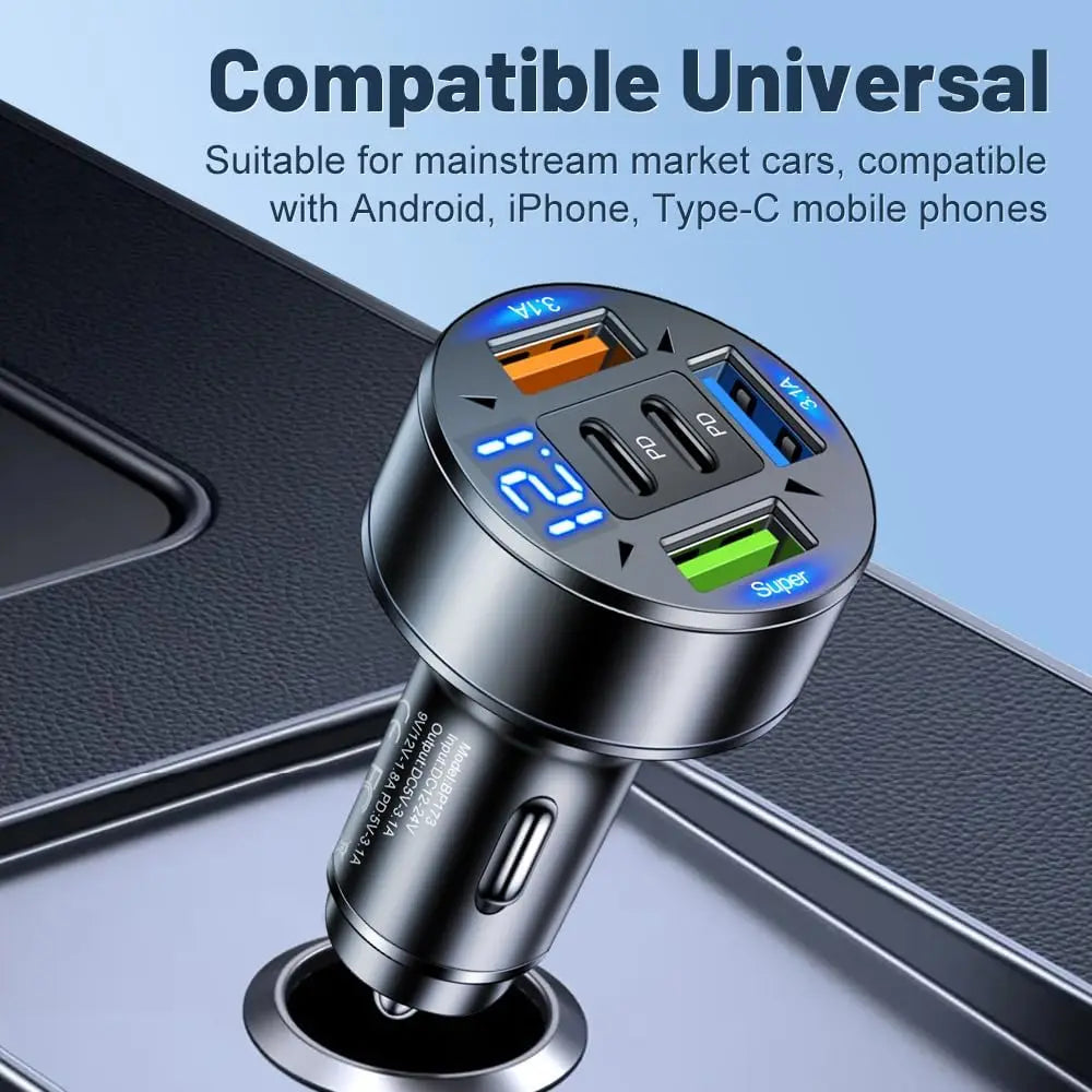 Cargador de telefono para coche universal