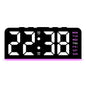 1 PCS Digital LED Alarm Clock With Date Display Dual Alarms Snooze Function Night Light 12H 24H Mode For Bedroom Desk Table