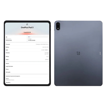 Global Version OnePlus Pad 3 Tablet Snapdragon 8 Elite 13.2-inch 144Hz 3.4K Screen 12140mAh Battery 13MP Rear Camera Android 15