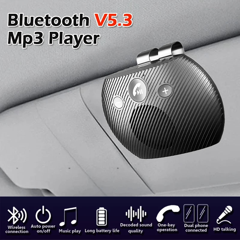 Dispositivo de manos libres Bluetooth 5.0 para coche