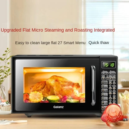 Compact Flatbed Convection Oven with Steam and Grill Functions, Versatile Cooking Device, HighSpeed Convection Oven