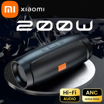 2025NEW XIAOMI Portable Bluetooth Speaker Wireless High Fidelity Surround Sound Box Outdoor Waterproof Camping Party Loudspeaker