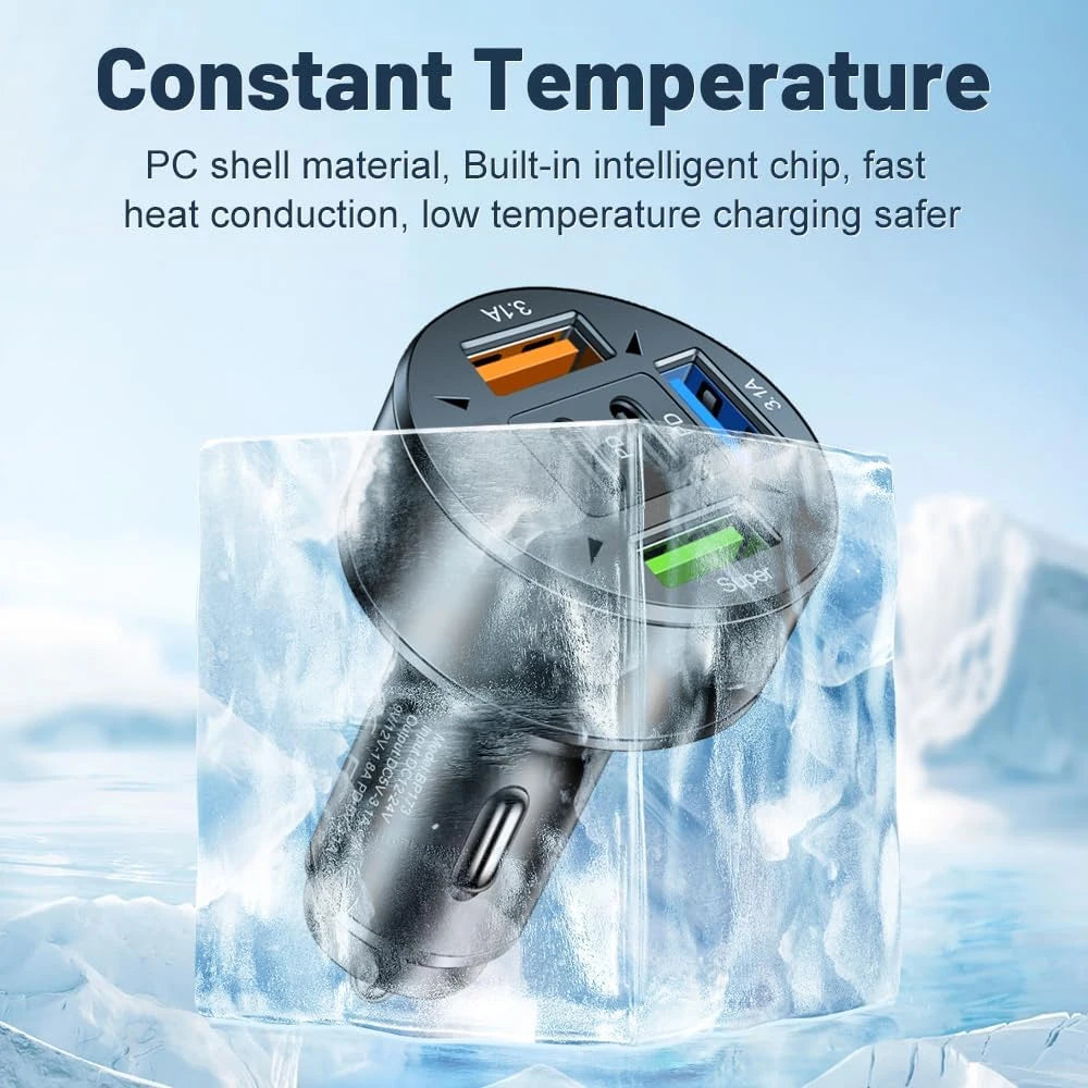 Cargador de telefono para coche universal