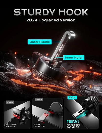 UYUXIO Cargador inalambrico para coche Iphone & samsung