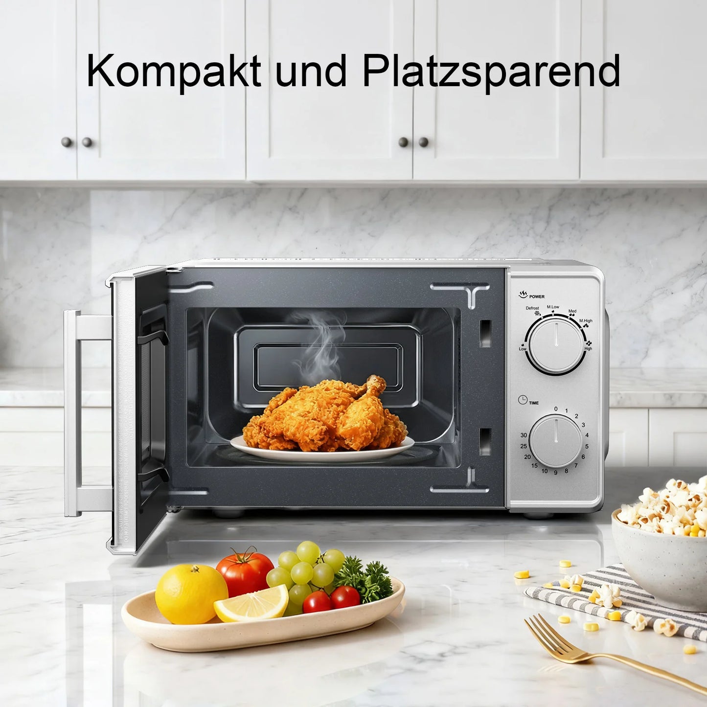 Galanz 20L Compact microwave oven 700W Six Stages Firepower Easy To Handy heater And Thaw Quick-boiling microwave oven