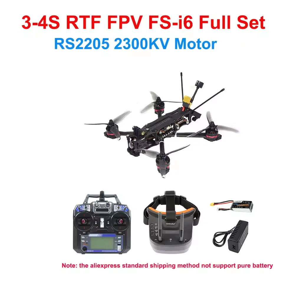 RTF XY-5 FPV Dron de carreras