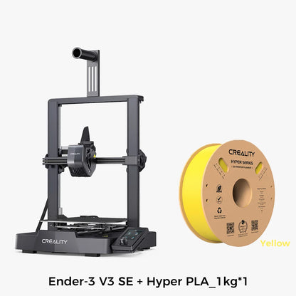 Creality 3D Ender-3 V3 SE Printer Sprite Direct Extrusion 250mm/S Faster Printing Speed Dual Z-Axis IU Display CR Touch Y Optica