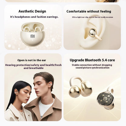 Xiaomi Upgraded Dual Bluetooth Earbuds with Berlin 9D Stereo Sound 24H Comfort Fit Noise Leak-Proof Technology IPX5 Waterproof