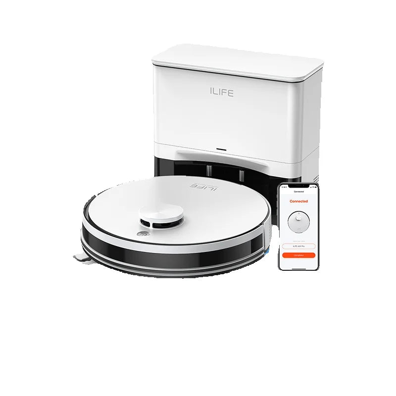 ILIFE A30 PRO 5000Pa Suction, Robot Vacuum and Mop Combo, Self emptying, 60 day capacity,  App/remote , 180 minute running time