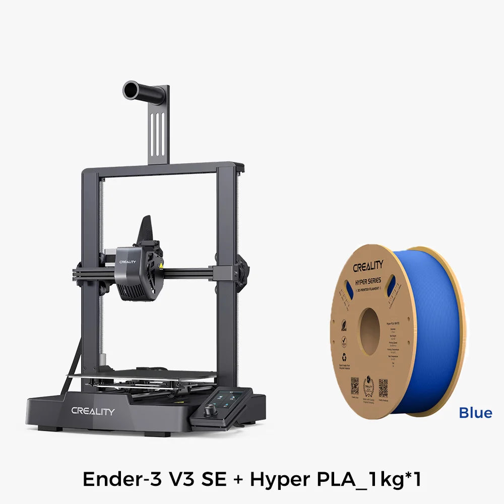 Creality 3D Ender-3 V3 SE Printer Sprite Direct Extrusion 250mm/S Faster Printing Speed Dual Z-Axis IU Display CR Touch Y Optica