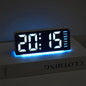 1 PCS Digital LED Alarm Clock With Date Display Dual Alarms Snooze Function Night Light 12H 24H Mode For Bedroom Desk Table