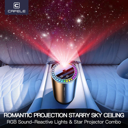 Ambientador inteligente para coche con luces LED