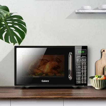 Compact Flatbed Convection Oven with Steam and Grill Functions, Versatile Cooking Device, HighSpeed Convection Oven