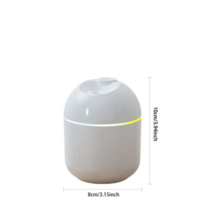 Humidificador con luces LED silencioso