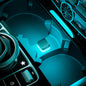 Luz ambiente LED USB para coche