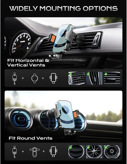 UYUXIO Cargador inalambrico para coche Iphone & samsung