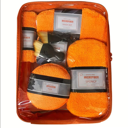 Kit de limpieza de microfibra para coche 11 und