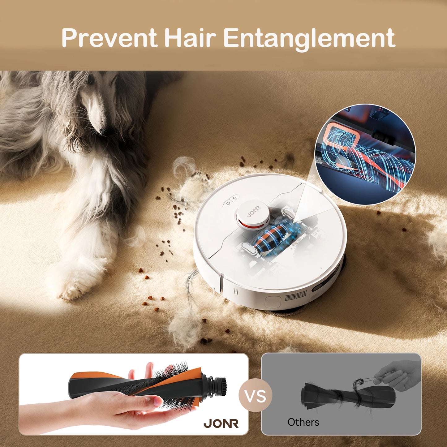 JONR Robot Vacuum P20 Pro International Edition Mopping Vacuuming Drying Wipes Automatic Cleaning Dust Collecting Drainage Water